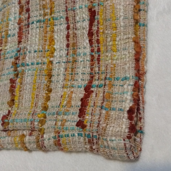 Anthropologie What Comes Around Goes Around Multicolor Tweed Boucle Shorts - Picture 7 of 13